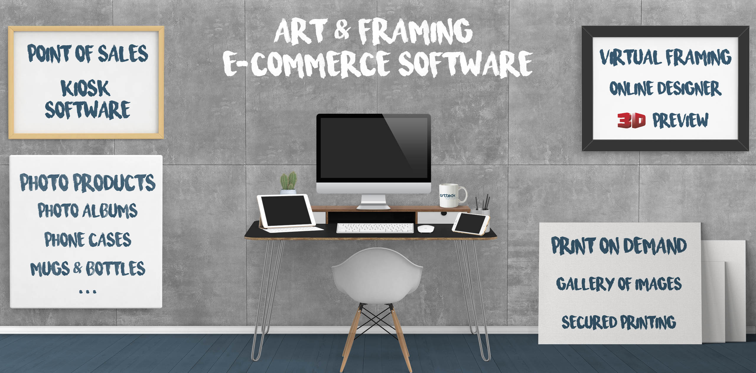 Art & Framing e-Commerce Software