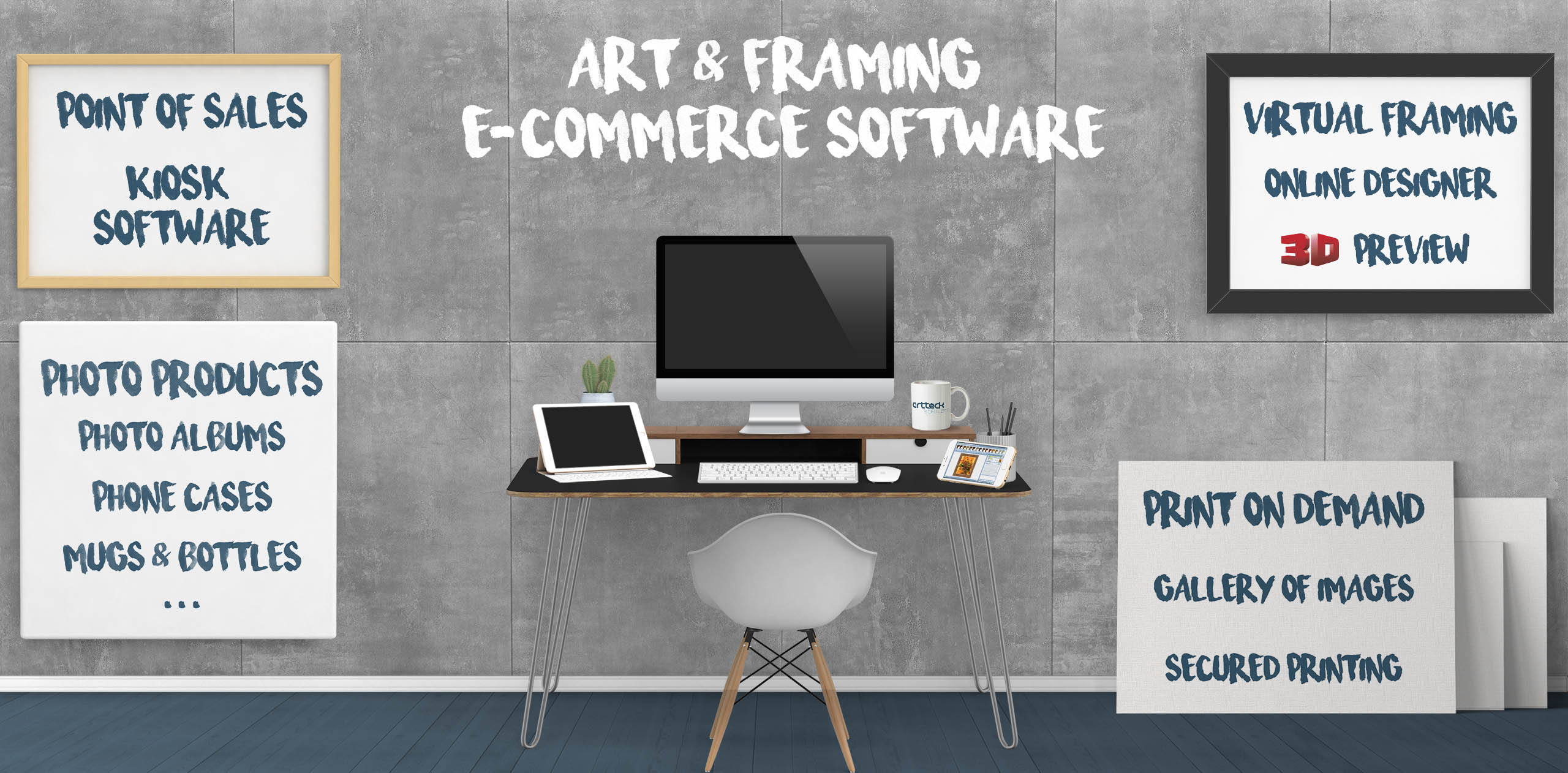 Art & Framing e-Commerce Software