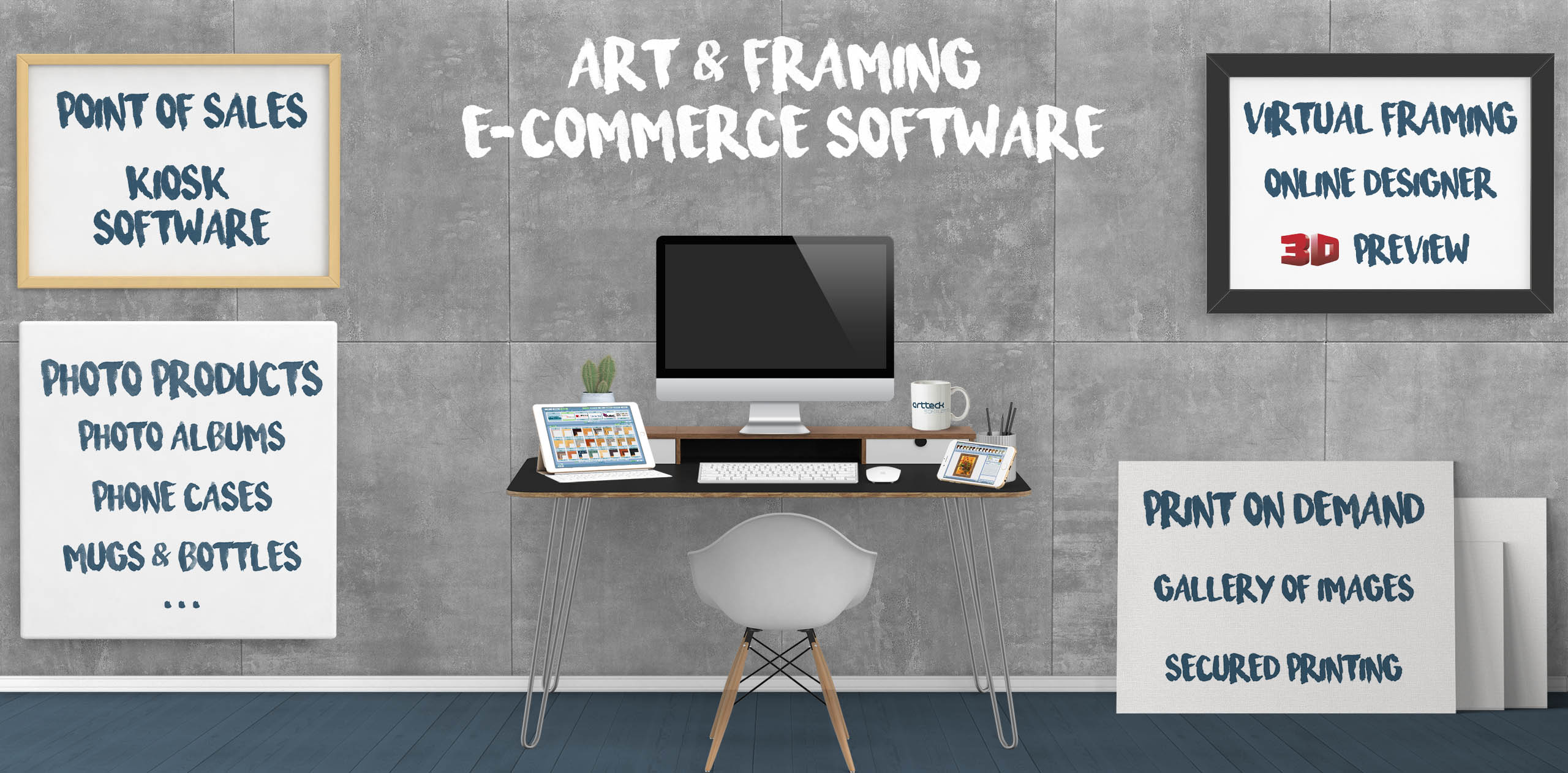 Art & Framing e-Commerce Software